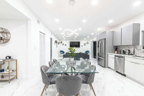 Elegant dining table with refined style.