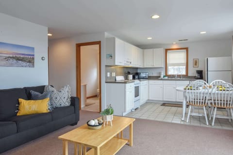 Living room kitchen area