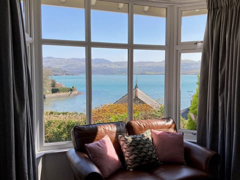 View from Bryn Gwyn lounge