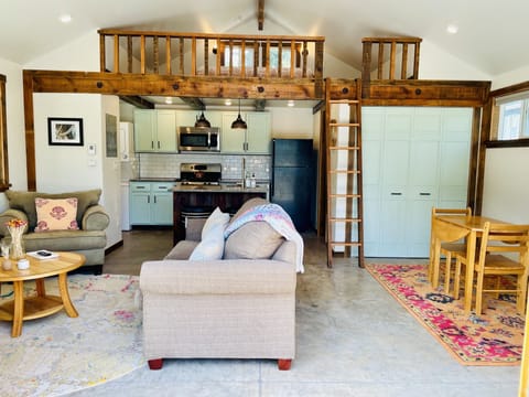 View from the barn doors