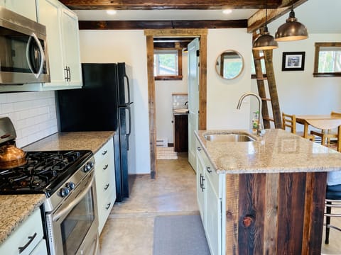 Kitchen view from private entrance
