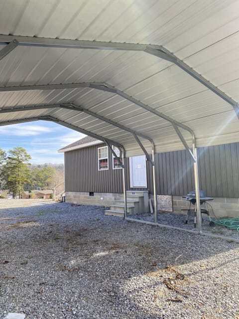 Carport with water and power