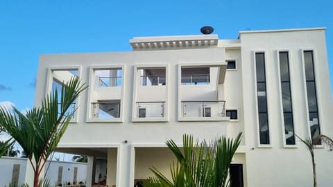 Front view of the building