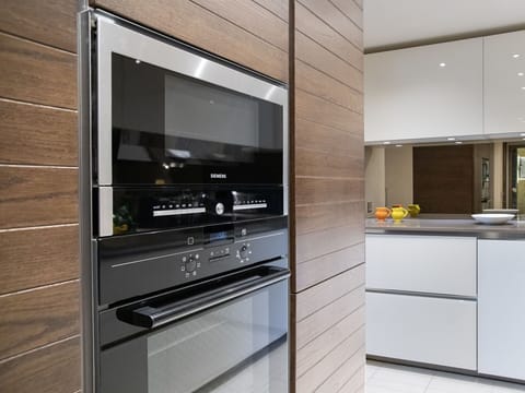 Wood, Interior Design, Home Appliance, Cabinetry, Furniture, Flooring, Major Appliance, Electronic Device, Kitchen Appliance, Kitchen