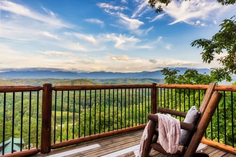 The private 3rd floor deck will be you favorite place to relax in serenity and views