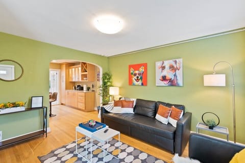 Living room with well selected decor