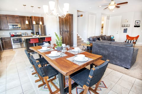 624 View of the Family, Dining, and Kitchen Area