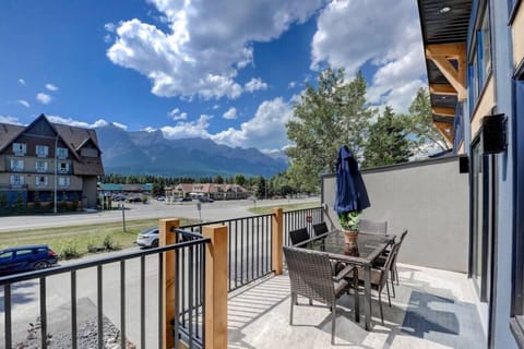 Relax on the patio and enjoy fresh mountain air.