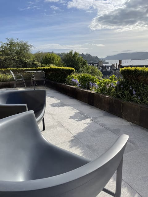 Heated outdoor seats - perfect to soak in the sunsets from!