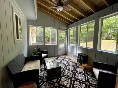 Enclosed Porch.