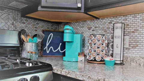 Keurig with a few pods for every guest!