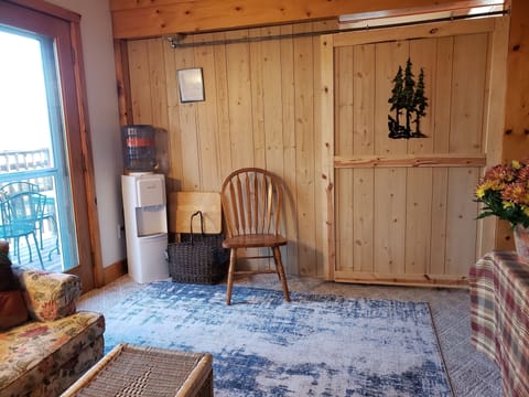 Dispenser water for your convenience.