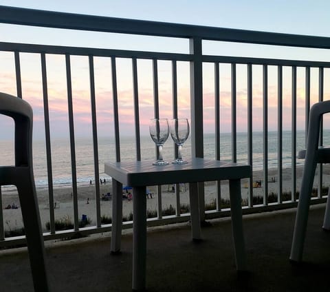 Amazing sunset colors to sip some Wine!