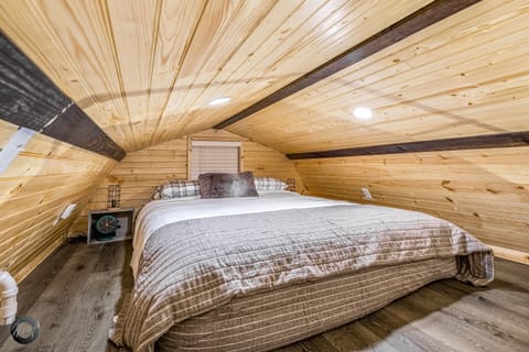 Relax on your Saatva Queen-Sized mattress. It's so comfortable, you may never want to leave.