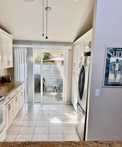 Large kitchen with new appliances