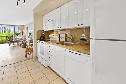 Enjoy cooking meals in your private kitchen