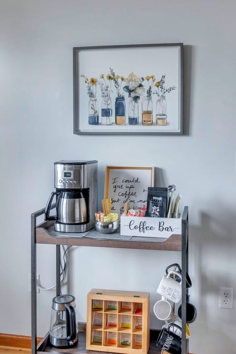 Coffee and tea lovers look no further! There is a whole station awaiting you!