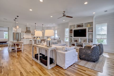 Open Family Room/Kitchen