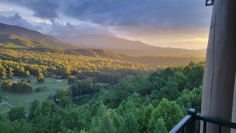 Ever changing view from deck.