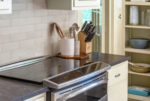 Chef's kitchen with everything you need to prepare a holiday meal.