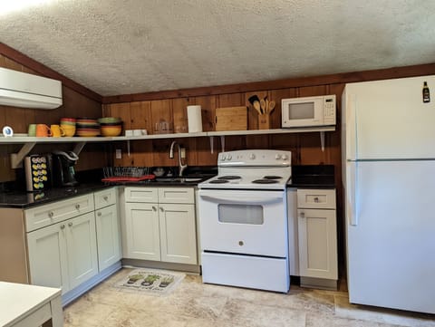 Fully stocked kitchen