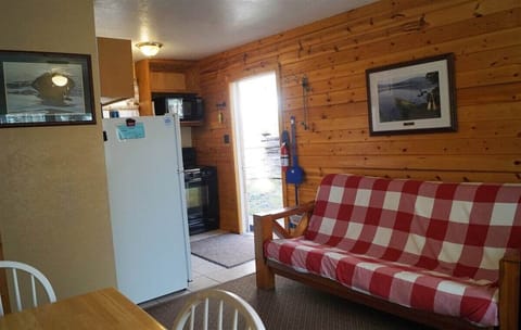 Cabin is approximately 525 square feet.