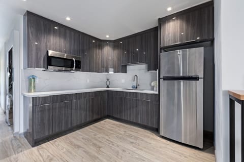 Top floor kitchen nook.