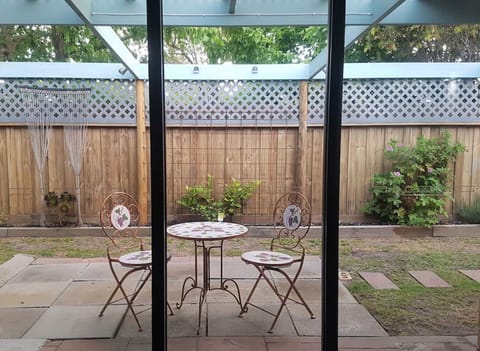 Table and Chair in The Garden