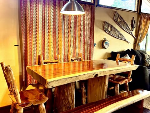 Gorgeous wood designed dining Table