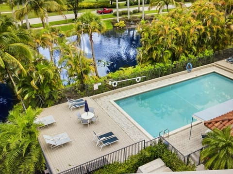 Private condo pool just steps from your door