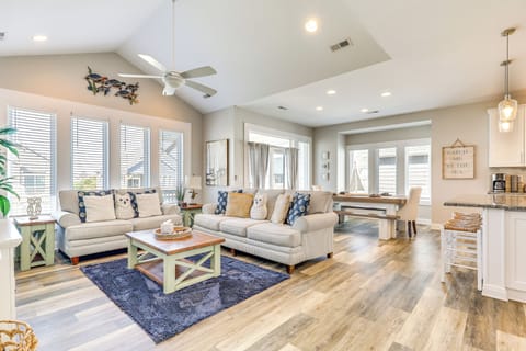 Surf City Vacation Rental | 4BR | 3.5BA | Step-Free Access | Elevator Access