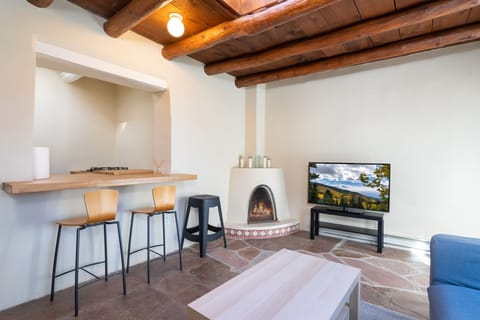 Living Room w. Kiva Fireplace