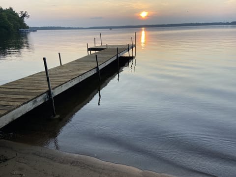 Sunset and perhaps Happy Hour on the dock.
