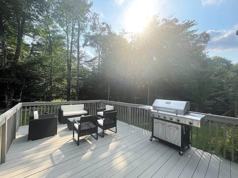 Large Deck, with grill (gas included) 