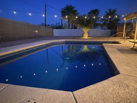 Stay cool outside anytime at our house! 