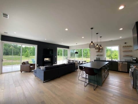 main gathering area (hang out)