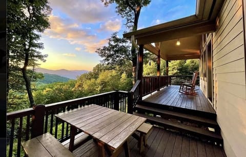 Perfect Place to look at the beautiful Blue Ridge Mountains and observe Wildlife