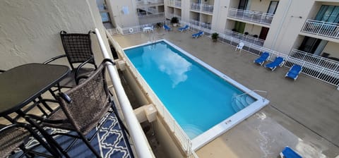 view from our balcony 