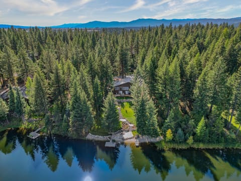 Incredible Aerial view of Pines on the Pond