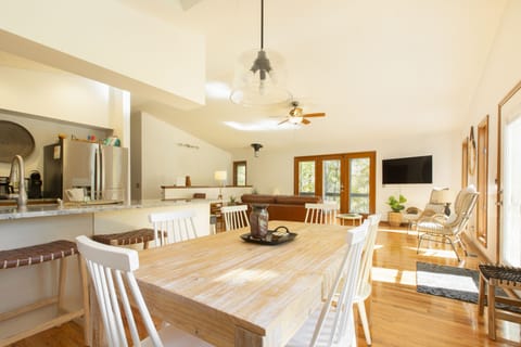 View from the dining room