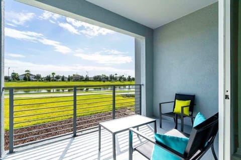 Outside Patio with Lake View