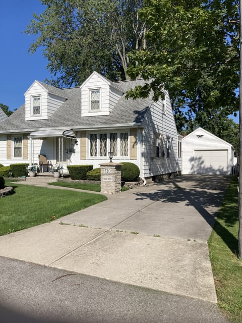 Cape Cod Beauty, with garage and a 4 car driveway