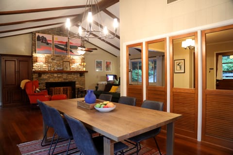 Dining area and living room beyond.