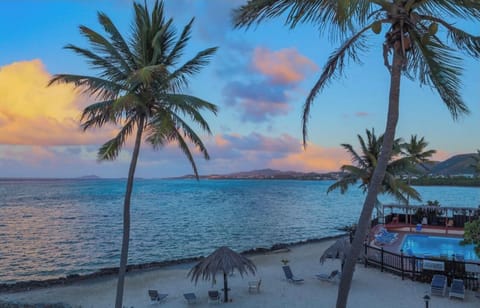 View from our balcony. 