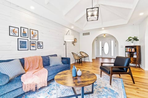 Living room on the main floor.