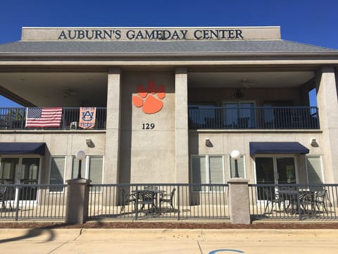 Game day front entrance. 