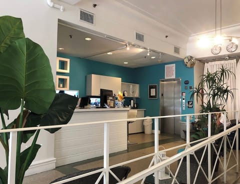 Front desk lobby 