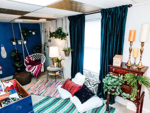 Reading nook and Game area. Pillow forts are a must.