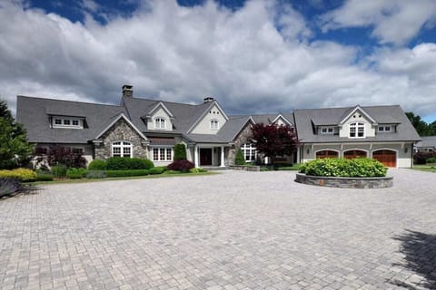 front of the estate