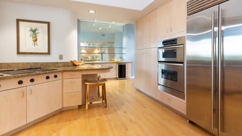 Large kitchen for enjoying special family moments on holiday
